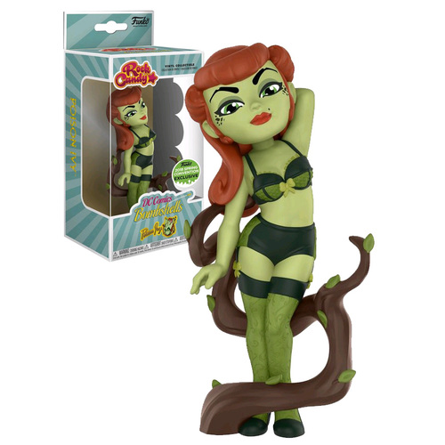 Funko Rock Candy DC Comics Bombshells Poison Ivy - 2018 Emerald City Comic Con (ECCC) Exclusive - New, Mint Condition