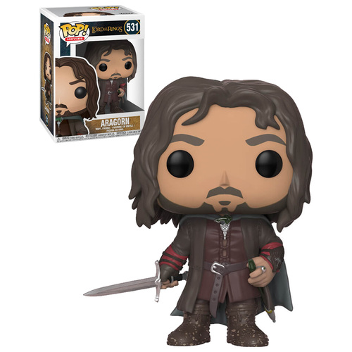 Funko POP! Movies Lord Of The Rings #531 Aragorn - New, Mint Condition