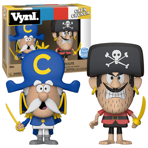 Funko Vynl. Two Pack - Cap'n Crunch And Jean LaFoote - Funko Shop Limited Edition Exclusive - New, Mint Condition