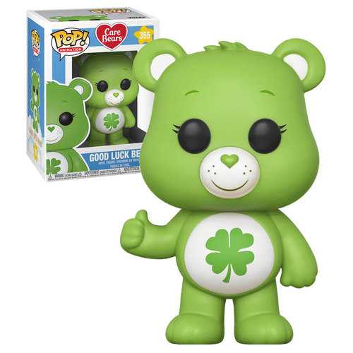 Funko POP! Animation Care Bears #355 Good Luck Bear - New, Mint Condition