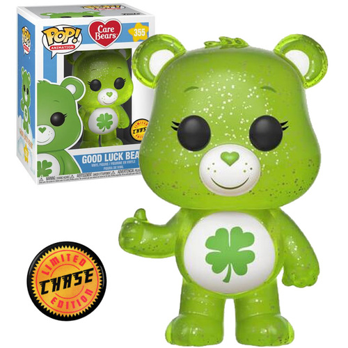 Funko POP! Animation Care Bears #355 Good Luck Bear - Limited Edition Chase - New, Mint Condition