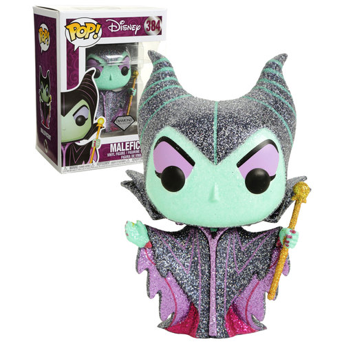 Funko POP! Disney #384 Maleficent (Glitter) - Diamond Collection - New, Mint Condition