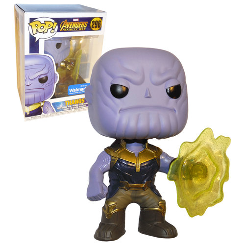 Funko POP! Marvel Avengers: Infinity War #296 Thanos (2018 Movie) Walmart Exclusive - New, Mint Condition