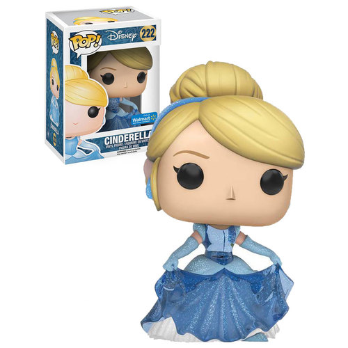 Funko POP! Disney Cinderella #222 Cinderella (Sparkle Dress) - Walmart Exclusive - New, Mint Condition