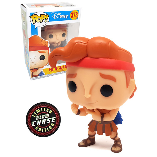 Funko POP! Disney #378 Hercules (Glows In The Dark) - Limited Edition Chase - New, Mint Condition