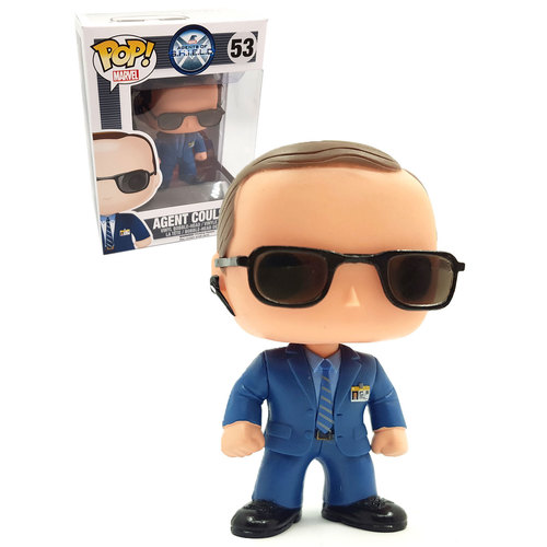 Funko POP! Marvel Agents Of S.H.I.E.L.D. #53 Agent Coulson (Vaulted) - New, Mint Condition