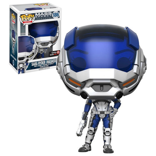 Funko POP! Games Mass Effect Andromeda #186 Sara Ryder (Masked) - Gamestop Exclusive Import - New, Mint Condition