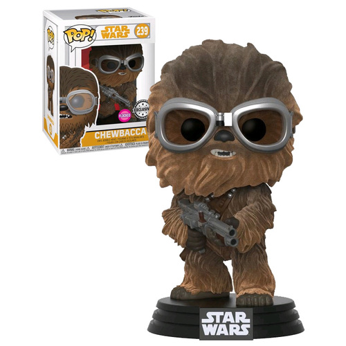 Funko POP! Star Wars - Solo A Star Wars Story #239 Chewbacca (Flocked) - New, Mint Condition