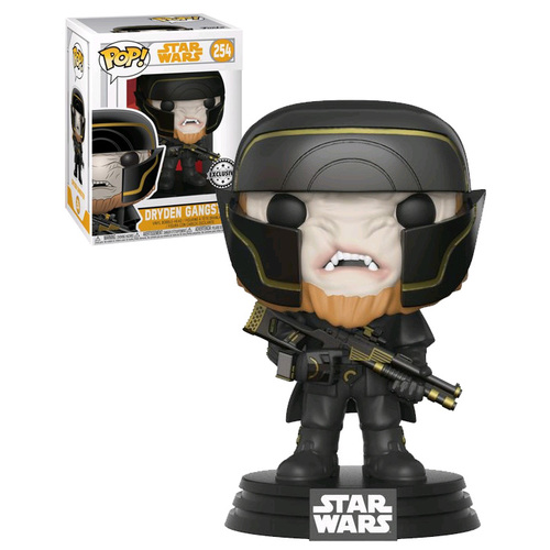 Funko POP! Star Wars - Solo A Star Wars Story #254 Dryden Gangster - New, Mint Condition
