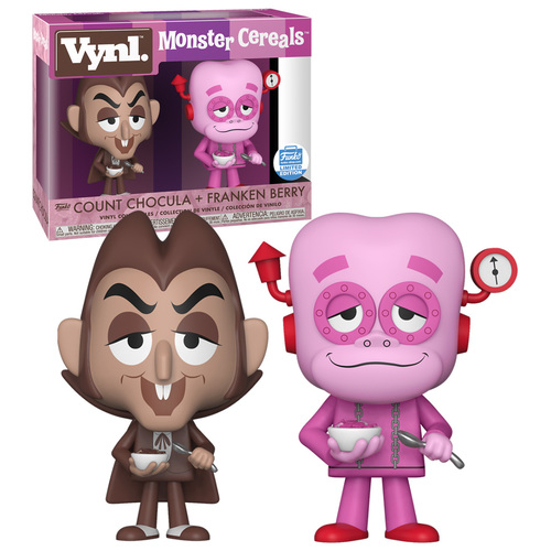 Funko Vynl. Two Pack - Count Chocula And Franken Berry - Funko Shop Limited Edition Exclusive - New, Mint Condition