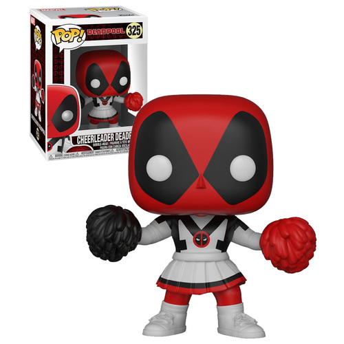 Funko POP! Marvel Deadpool Playtime #325 Deadpool (Cheerleader) - New, Mint Condition