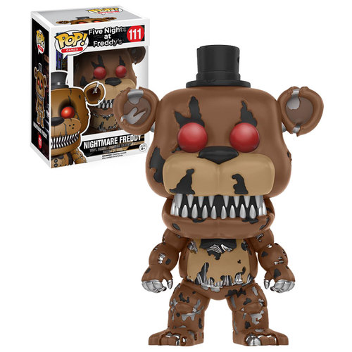 Funko POP! Games Five Nights At Freddy's #111 Nightmare Freddy - New, Mint Condition