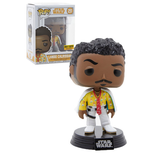 Funko POP! Star Wars - Solo A Star Wars Story #251 Lando Calrissian (White Suit) - USA Hot Topic Import - New, Mint Condition