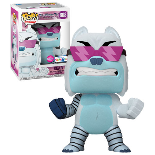 Funko POP! Television Teen Titans Go #608 Bear (Flocked) - USA Toys-R-Us Import - New, Mint Condition