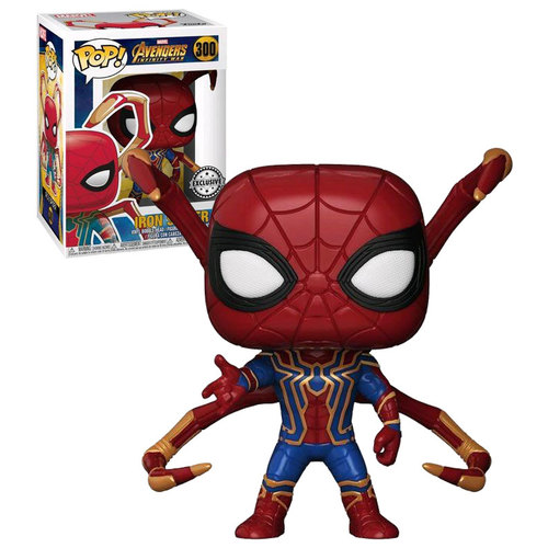 Funko POP! Marvel Avengers: Infinity War #300 Iron Spider (Eight Legs) - New, Mint Condition