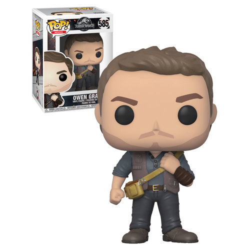 Funko POP! Jurassic World 2 Fallen Kingdom #585 Owen Grady - New, Mint Condition
