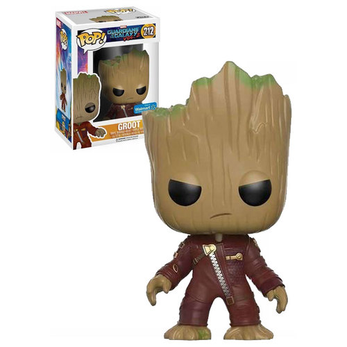 Funko POP! Marvel Guardians Of The Galaxy Vol. 2 #212 Groot (Angry Ravager) - Walmart Exclusive Import - New, Mint Condition