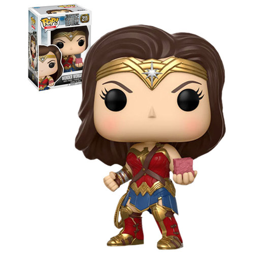 Funko POP! Heroes DC Justice League #211 Wonder Woman (With Motherbox) - Walmart Exclusive Import - New, Mint Condition