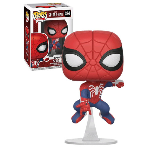 Funko POP! Games Marvel Gamerverse #334 Spider-Man (Swinging) - New, Mint Condition