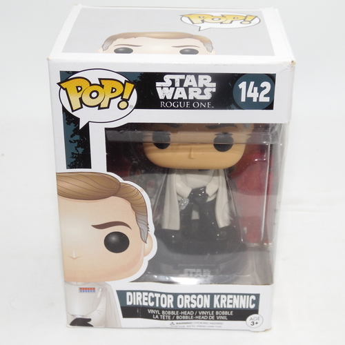 Funko POP! Star Wars Rogue One #142 Director Orson Krennic New Box Damaged