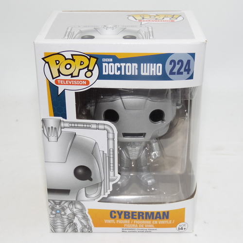 Funko POP! Television Doctor Who #224 Cyberman New Box Damaged