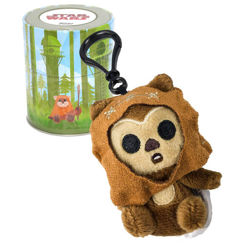 Funko Star Wars Plush Wicket Ewok Key Ring/Bag Clip - Smugglers Bounty Exclusive - New, Mint Condition