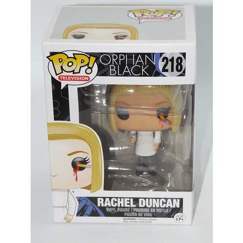 Funko POP! Television Orphan Black #218 Rachel Duncan (With Pencil In Eye) - New Box Damaged