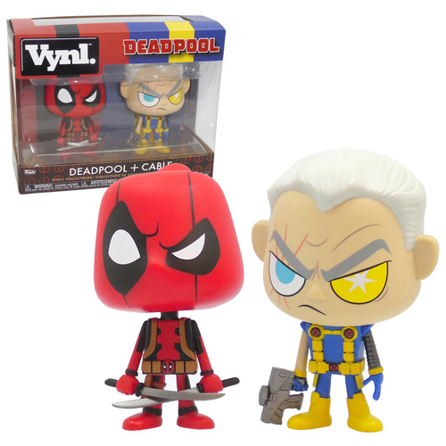 Funko Vynl. Deadpool (2018 Movie) Two Pack - Deadpool + Cable - New, Mint Condition