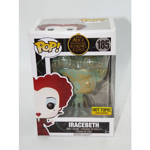 Funko POP! Disney Alice Through The Looking Glass #185 Iracebeth (Patina) - Hot Topic Exclusive Import - New Box Damaged