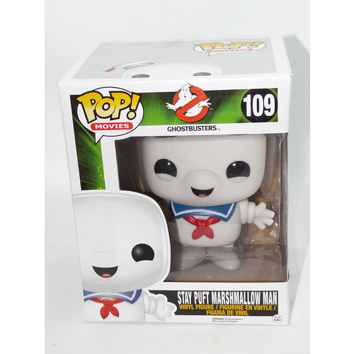 Funko POP! Movies Ghostbusters #109 Stay Puft Marshmallow Man - 6" Super Sized - New Box Damaged