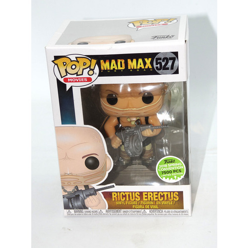 Funko POP! Mad Max Fury Road #527 Rictus Erectus - Emerald City Comic-Con (ECCC) Exclusive - New, Box Damaged