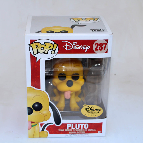 Funko POP! Disney #287 Pluto - Disney Treasures Exclusive - New, Box Damaged