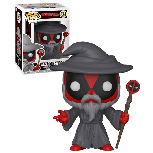 Funko POP! Marvel Deadpool #324 Wizard Deadpool - New, Mint Condition