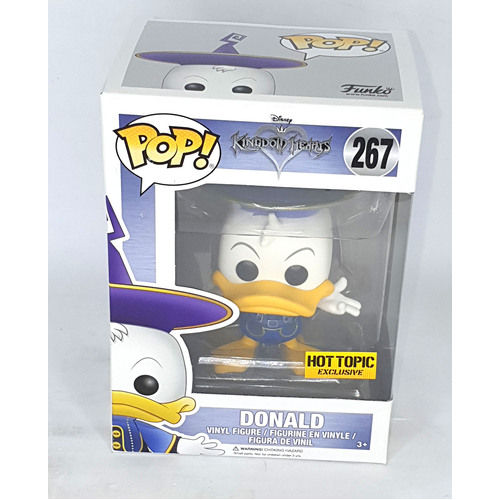 Funko POP! Disney Kingdom Hearts #267 Donald (In Armour) - Hot Topic Exclusive - New, Box Damaged