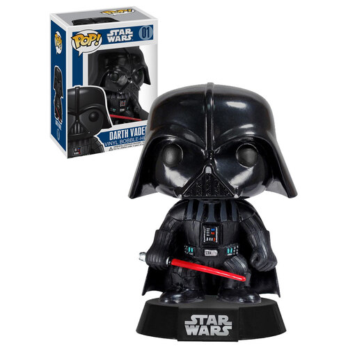 Funko POP! Star Wars #01 Darth Vader (Blue Box) - New, Mint Condition