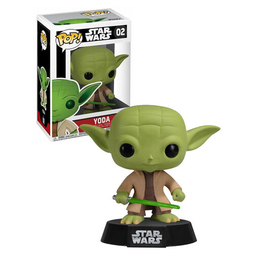 Funko POP! Star Wars #02 Yoda (Black Box) - New, Mint Condition