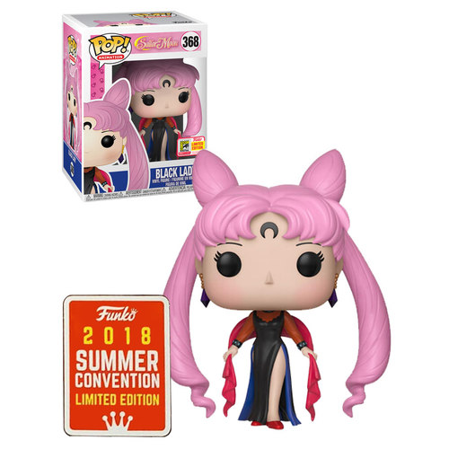 Funko POP! Animation Sailor Moon #368 Black Lady - Funko 2018 San Diego Comic Con (SDCC) Limited Edition - New, Mint Condition