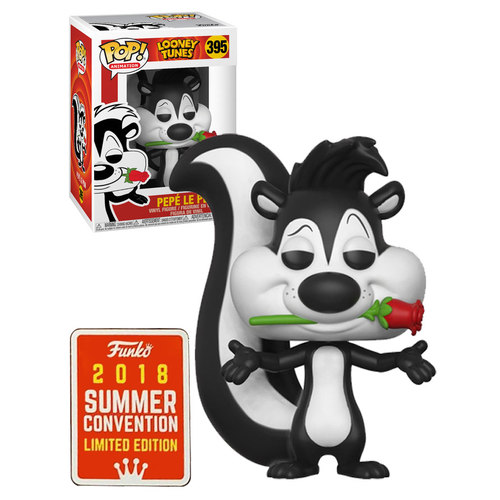Funko POP! Animation Looney Tunes #395 Pepe Le Pew - Funko 2018 San Diego Comic Con (SDCC) Limited Edition - New, Mint Condition