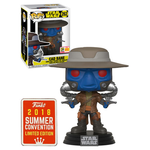 Funko POP! Star Wars #262 Cad Bane - Funko 2018 San Diego Comic Con (SDCC) Limited Edition - New, Mint Condition