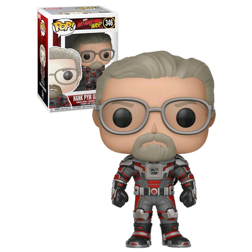Funko POP! Marvel Ant-Man And The Wasp #346 Hank Pym Unmasked - New, Mint Condition