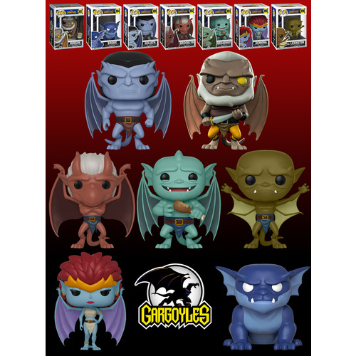 Funko POP! Disney Gargoyles (7 POPs) - New, Mint Condition