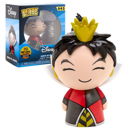 Funko Dorbz Disney #042 Queen Of Hearts (Metallic) - Hot Topic Exclusive Import (5000 pcs) - New, Mint Condition