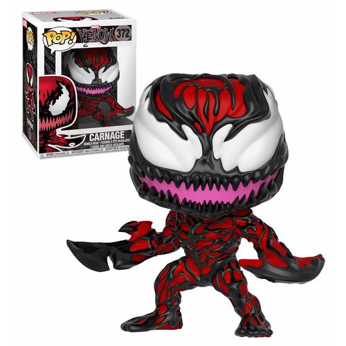 Funko POP! Marvel Venom #372 Carnage (With Axes) - New, Mint Condition