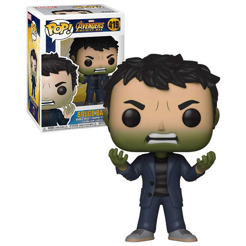 Funko POP! Marvel Avengers Infinity War #419 Bruce Banner - New, Mint Condition