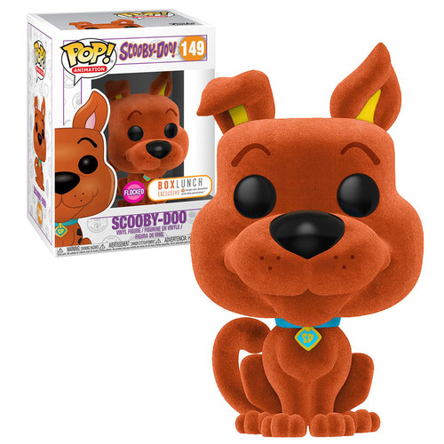 Funko POP! Animation Scooby-Doo! #149 Scooby-Doo (Orange - Flocked) BoxLunch Exclusive - New, Mint Condition