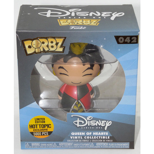 Funko Dorbz Disney #042 Queen Of Hearts (Metallic) - Hot Topic Exclusive Import (5000 pcs) - New, Box Damaged