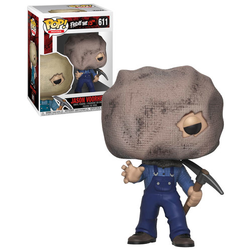 Funko Pop! Movies Friday The 13th #611 Jason Voorhees (With Bag Mask) - New, Mint Condition