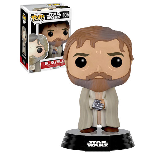 Funko POP! Star Wars #106 Luke Skywalker (Bearded) - Vaulted - New, Mint Condition