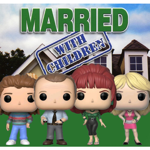 Funko POP! Television Married With Children Bundle (4 POPs) - New, Mint Condition