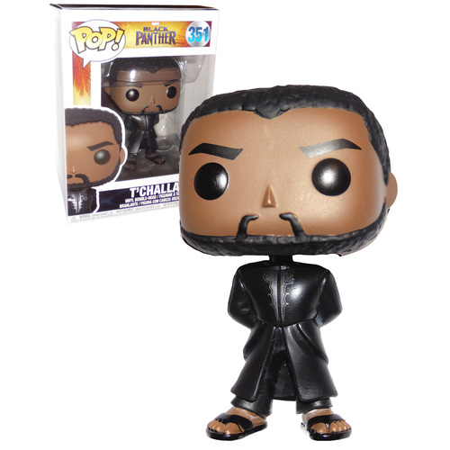 Funko Pop! Marvel Black Panther #351 T'Challa (Black Robe) - New, Mint Condition
